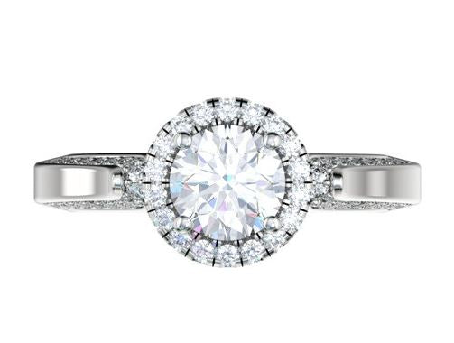 Diamond Semi-Mount Rings (Temp/No center)