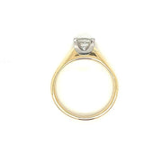 Pre-Owned 14k Yellow & White Gold .50 CT Solitaire Diamond Ring