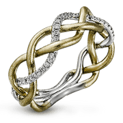 Right Hand Ring in 14k Gold with Diamonds