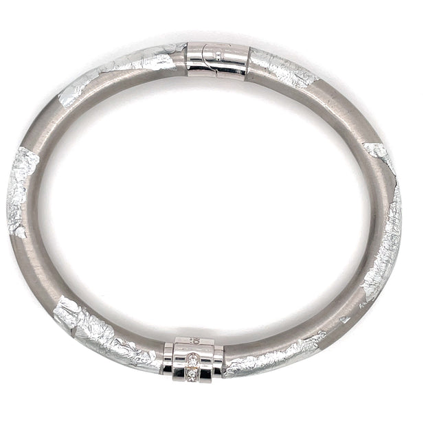 Enamel Silver Bracelet