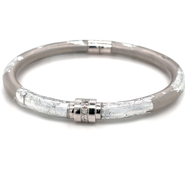 Enamel Silver Bracelet