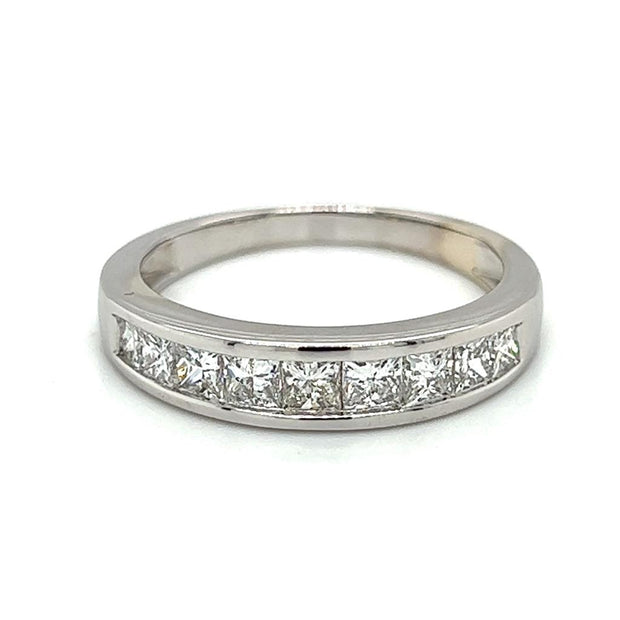 Pre-Owned 14k Gold Channel Set Diamond Wedding Band