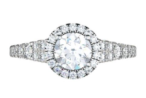 Diamond Semi-Mount Rings (Temp/No center)