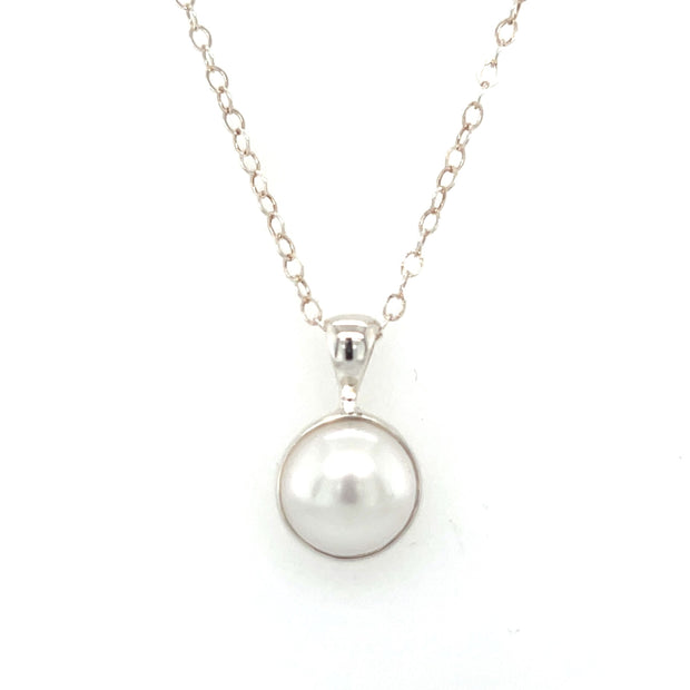 Sterling Silver Freshwater Pearl Pendant