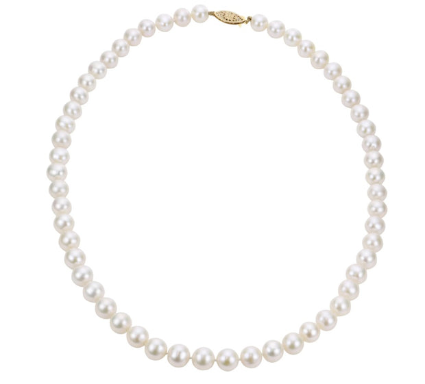Pre-Owned Single Strand Freshwater Cultured Pearl Necklace