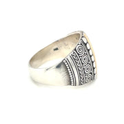 Sterling Silver & 18k Yellow Gold Accented Fashion Band