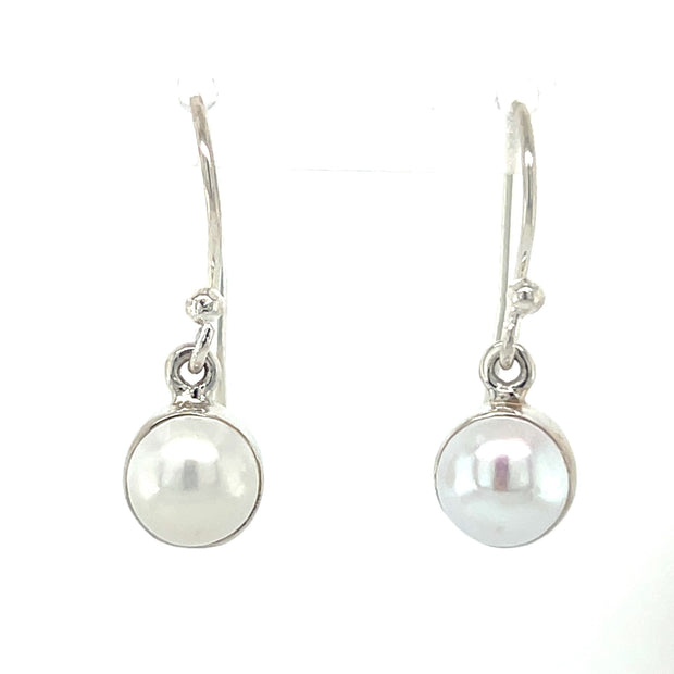 Sterling Silver Freshwater Pearl Earrings