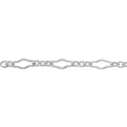 Permanent Jewelry - Keyhole Link Bracelet or Anklet