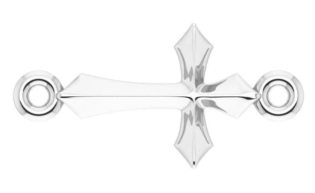 Permanent Jewelry - Center Cross Link Charm